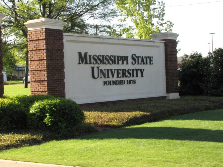 Mississippi State University Sign