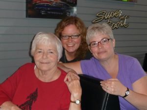 Katrina, Carrie, and Their Mom
